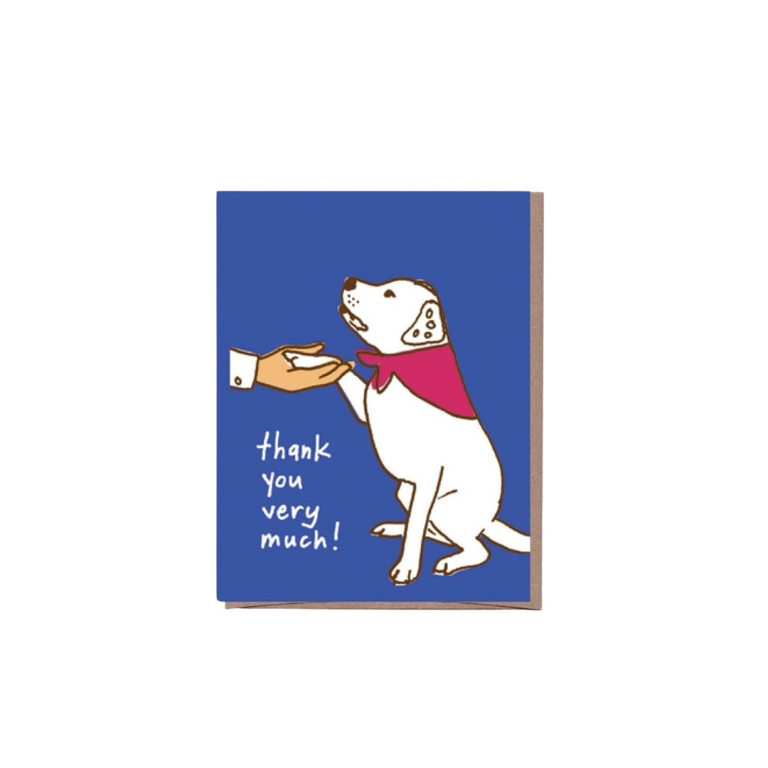 Good Dog Thank You Card