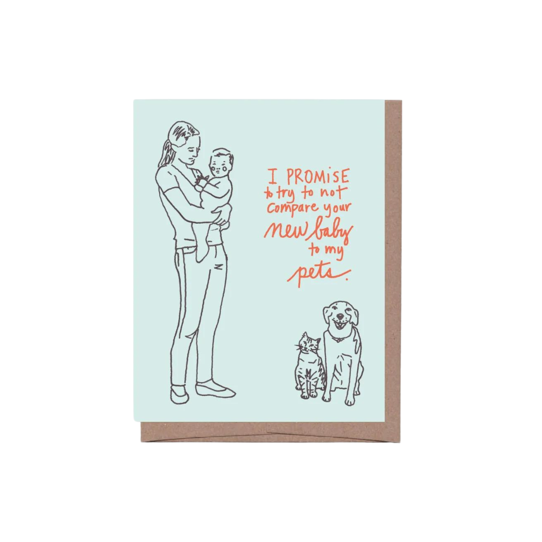 New Baby Promise Card