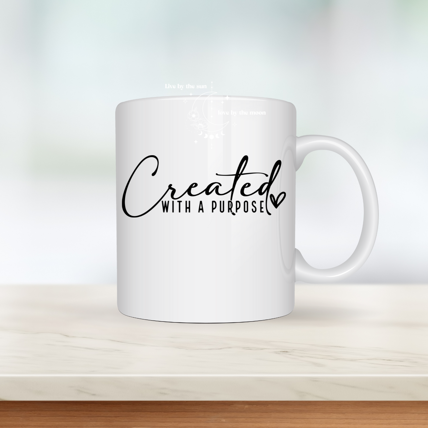"Created on Purpose" - Mug