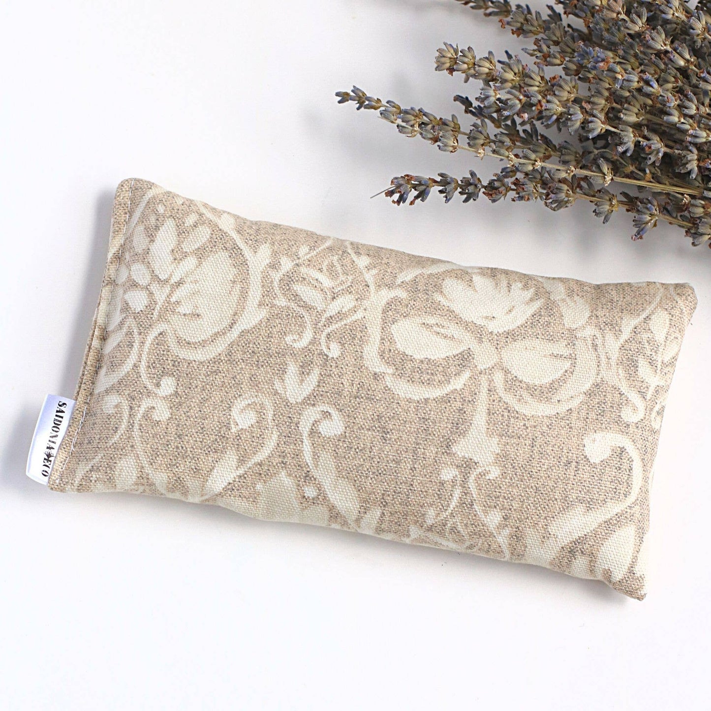 Lavender Eye Pillow - Vintage Damask
