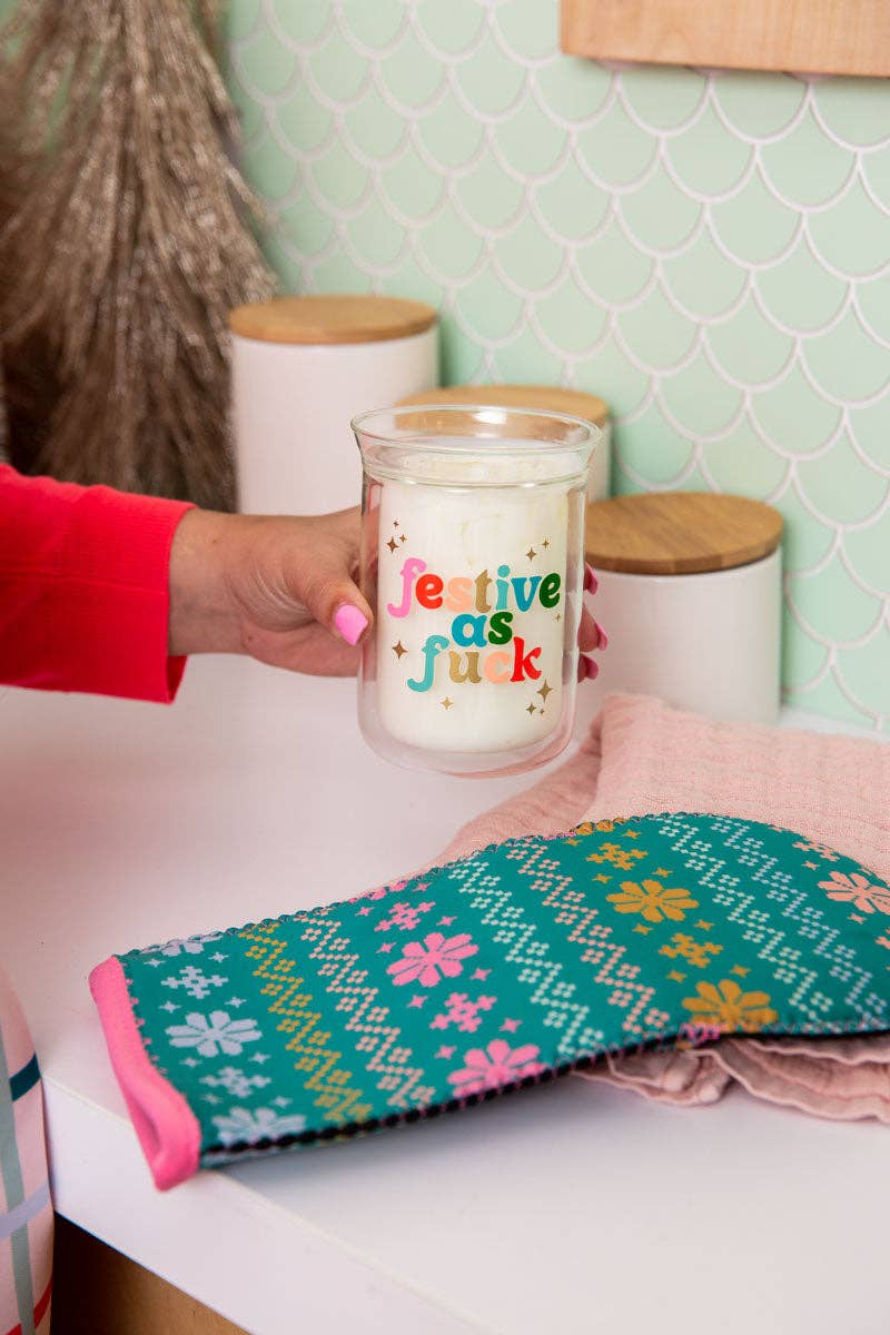 Holiday Element Glass Tumbler
