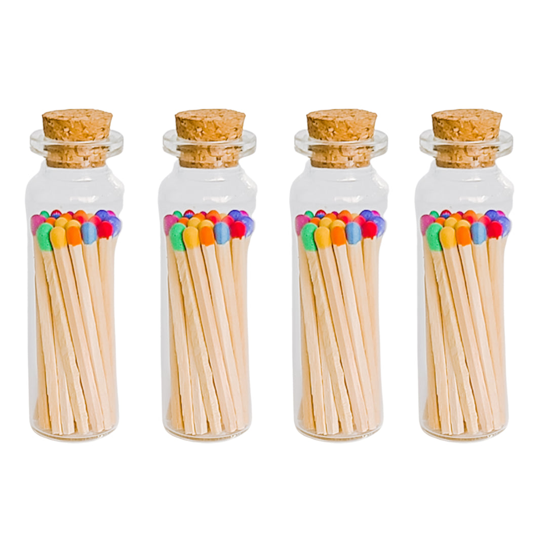Rainbow Mix Matches in Small Corked Vial