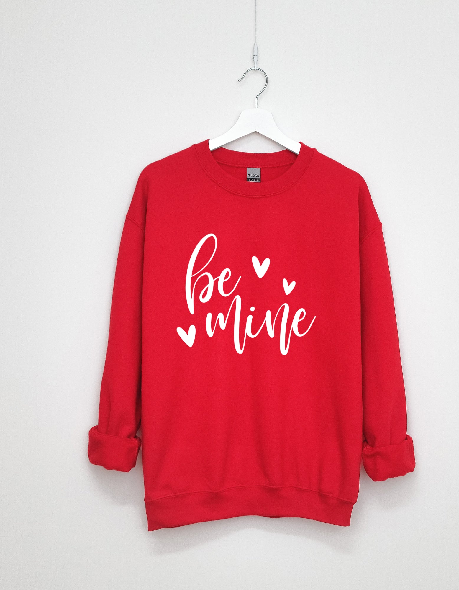 Be Mine Sweatshirt Rose and Daisy Gifts