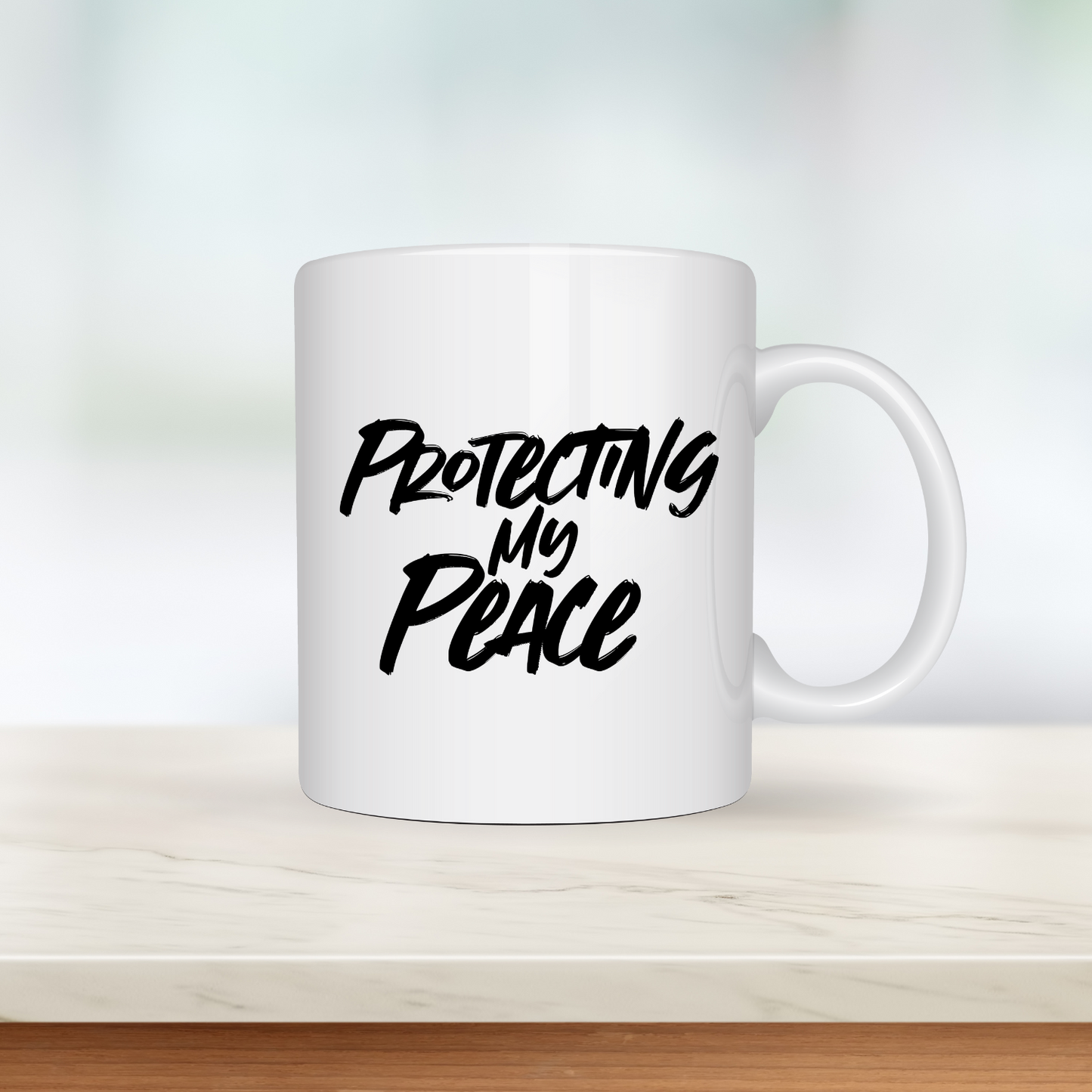 "Protecting My Peace" - Mug