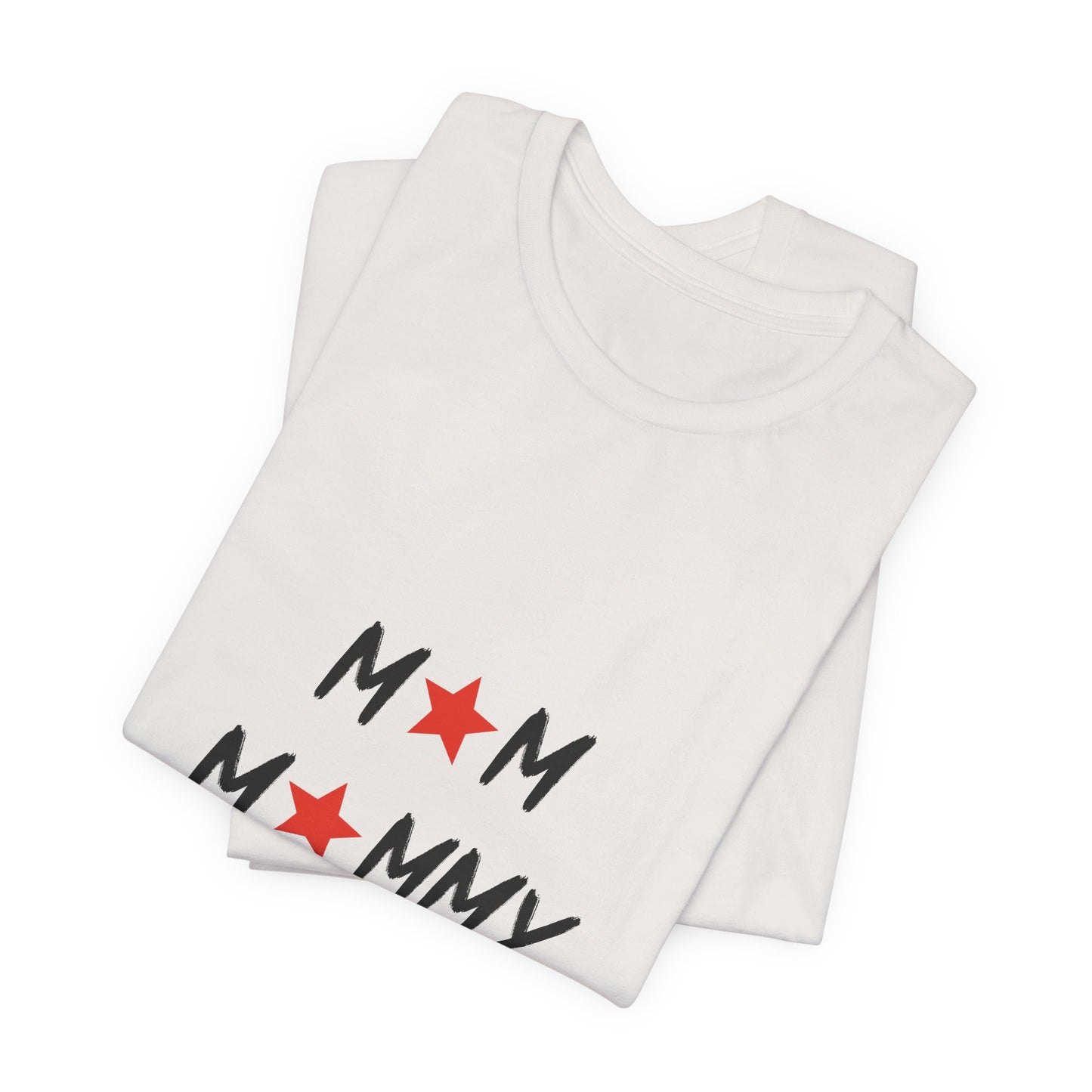 Mom Mommy Mammastia T-Shirt | Retro Script with Red Star