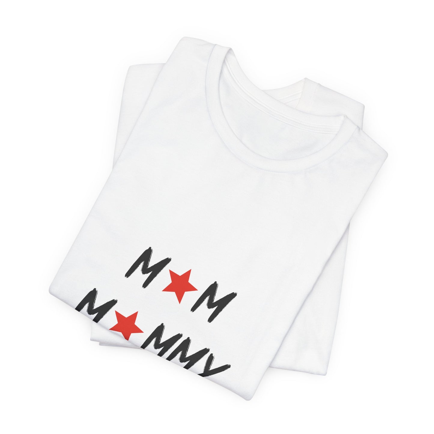 Mom Mommy Mammastia T-Shirt | Retro Script with Red Star