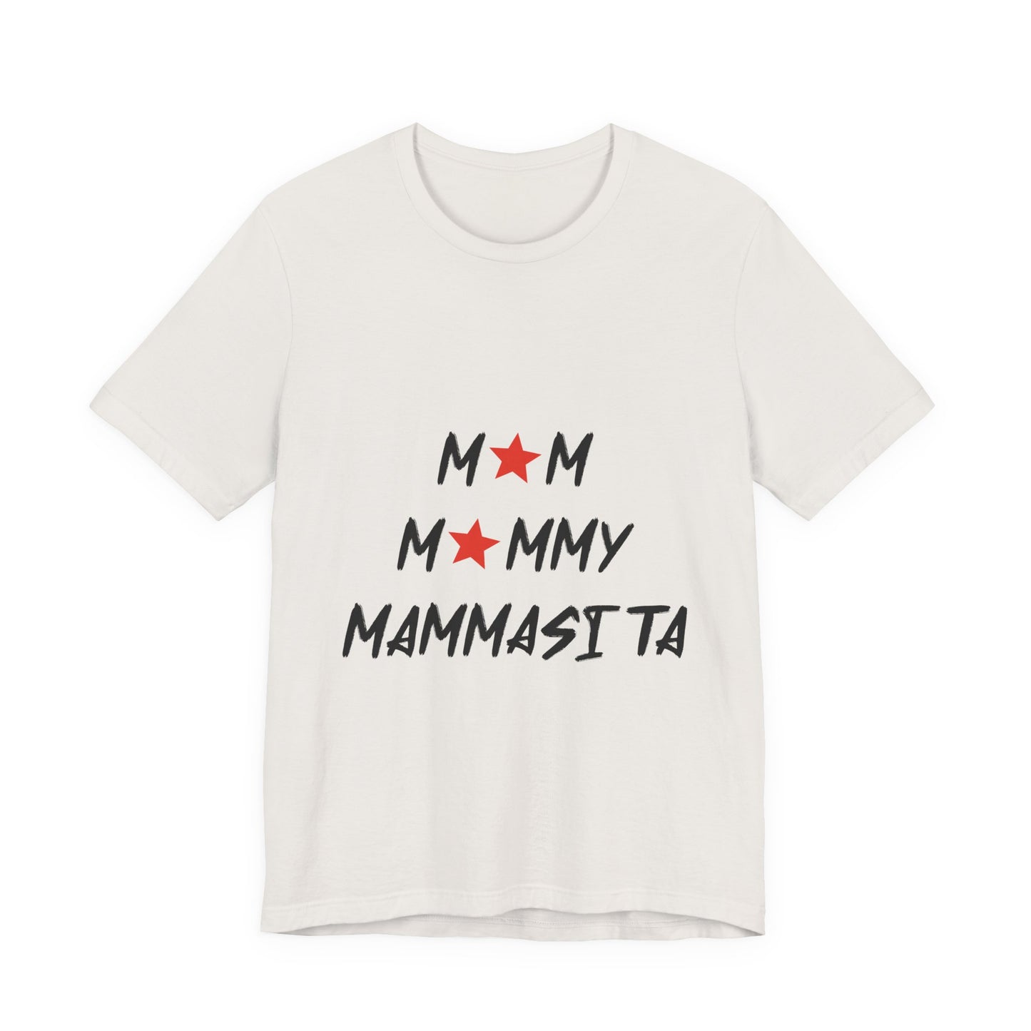 Mom Mommy Mammastia T-Shirt | Retro Script with Red Star