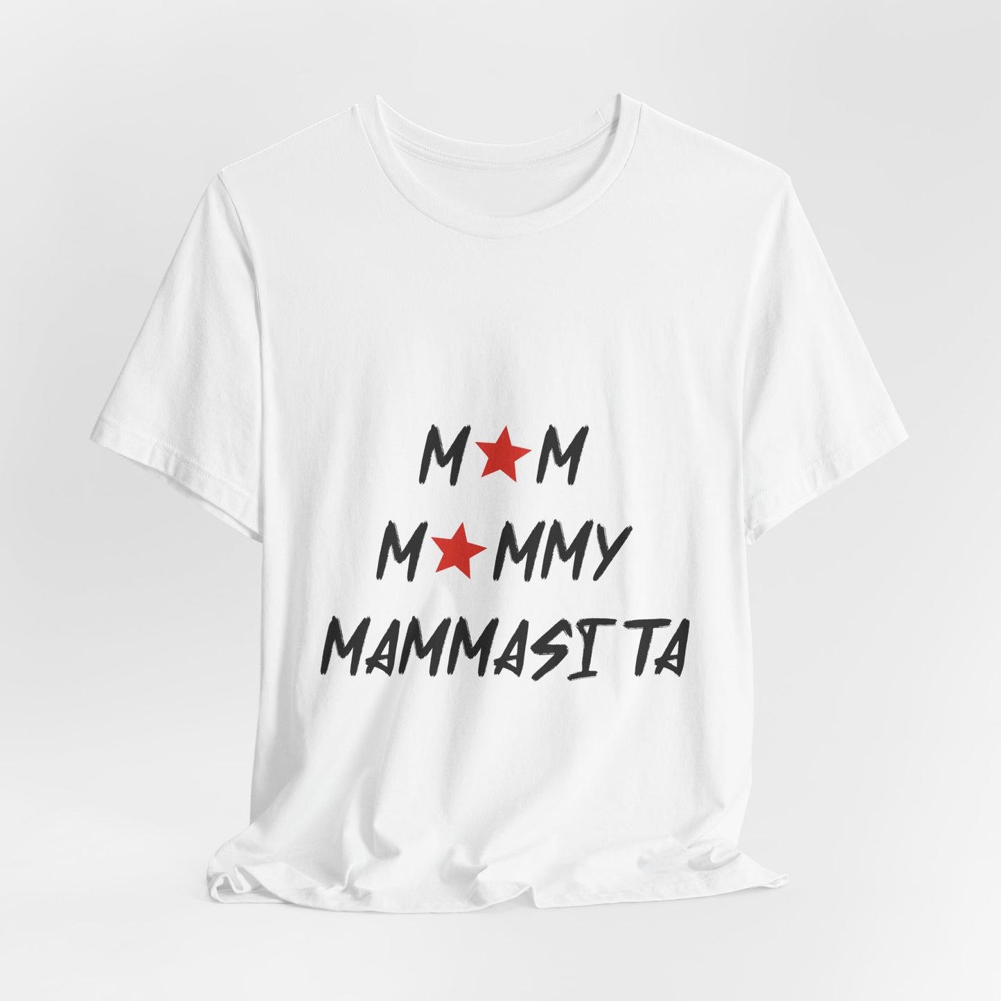 Mom Mommy Mammastia T-Shirt | Retro Script with Red Star