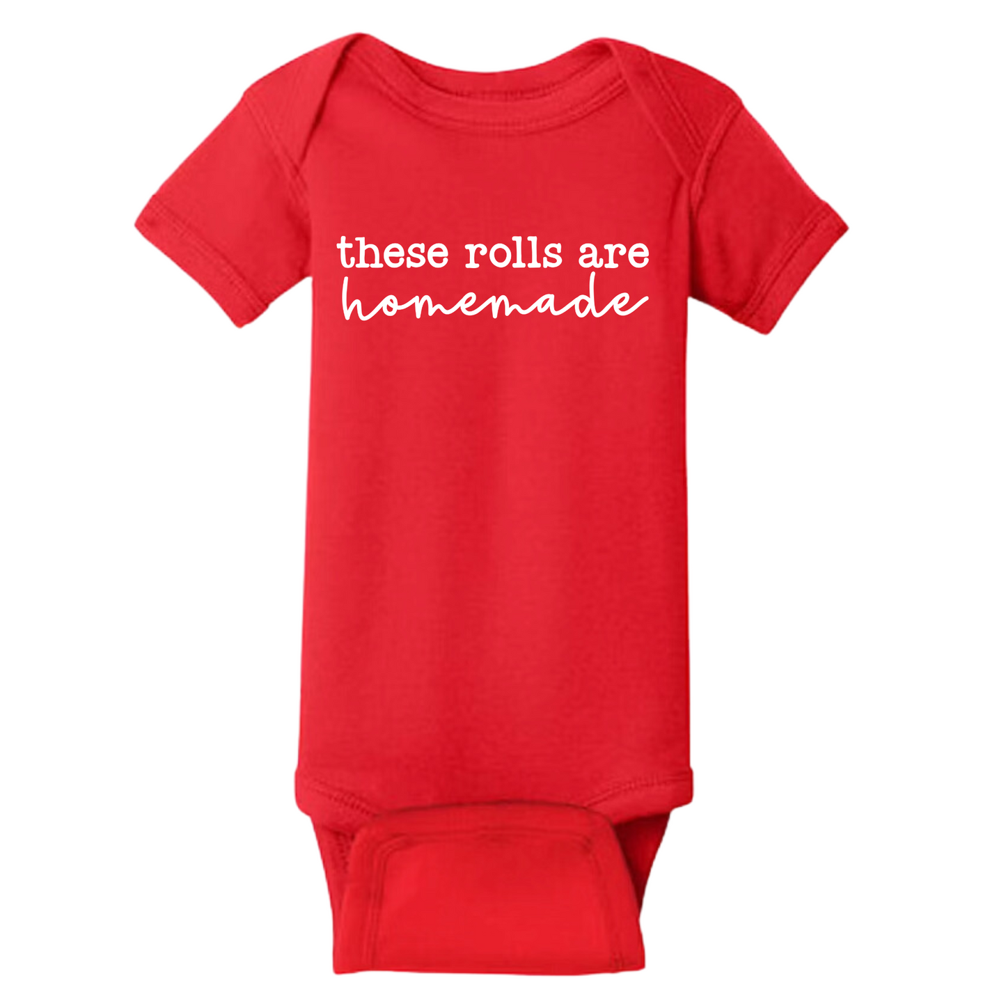 These rolls are homemade onesie