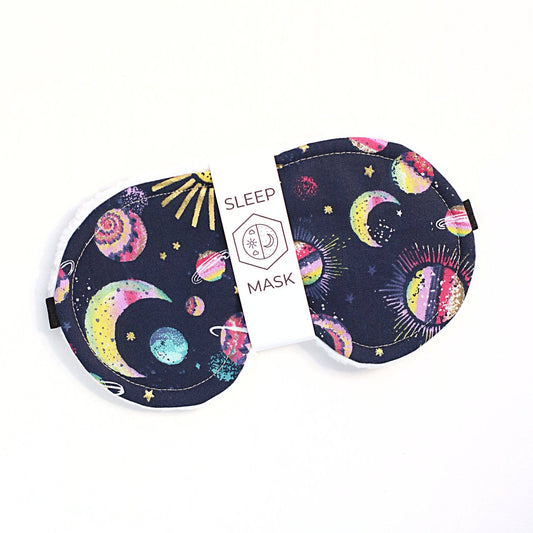 Sleep Eye Mask - Watercolor Space