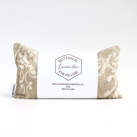 Lavender Eye Pillow - Vintage Damask