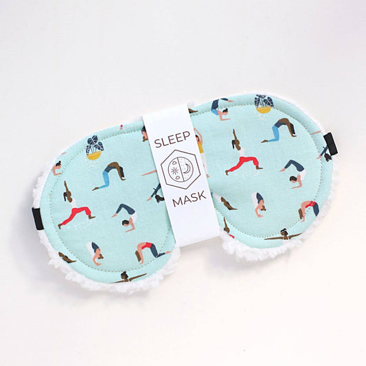 Sleep Eye Mask - Yoga Asanas